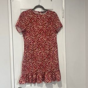 SHEIN FLORAL DRESS SIZE L